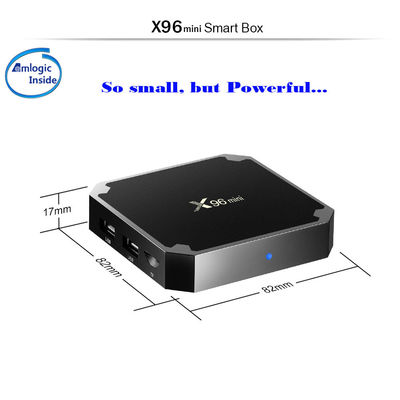 OTT Android TV Box X96mini Android 7.1 Quad Core RAM 1 Go + 8 Go Android Tv Box SMART TV Box WiFi 4K Lecteur multimédia 3D