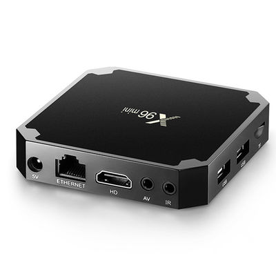 OTT Android TV Box X96mini Android 7.1 Quad Core RAM 1 Go + 8 Go Android Tv Box SMART TV Box WiFi 4K Lecteur multimédia 3D