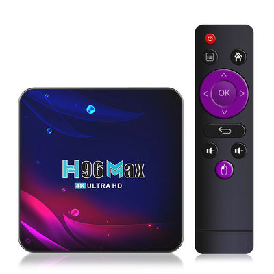 OTT H96 MAX Boîtier Android Rockchip RK3318 DDR4 8 Go 64 Go