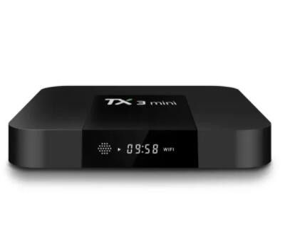 Amlogic S905 OTT Android TV Box TX3 Mini 2G 16G 4K H.265 2.4G Streamer Récepteur