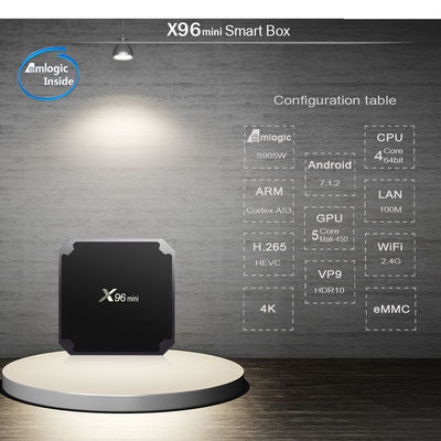 Double Wifi Neflix Smart Android X96mini TV Box Full HD 1080p 4K 8K 2GB 8GB 16GB 4GB 32GB