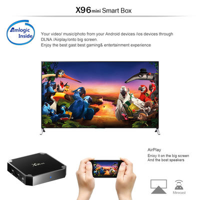 Double Wifi Neflix Smart Android X96mini TV Box Full HD 1080p 4K 8K 2GB 8GB 16GB 4GB 32GB