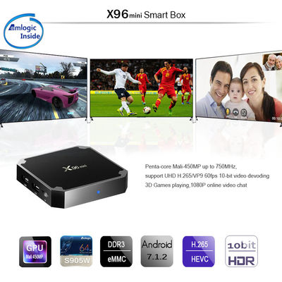 Double Wifi Neflix Smart Android X96mini TV Box Full HD 1080p 4K 8K 2GB 8GB 16GB 4GB 32GB