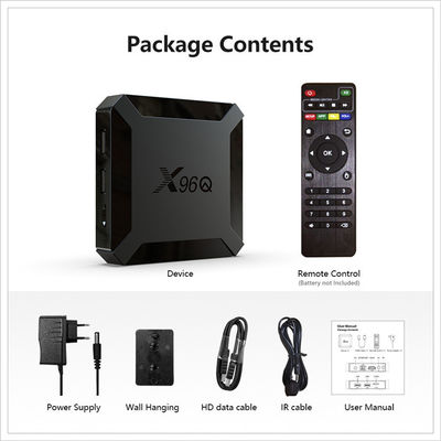 4K 60fps OTT Android TV Box X96 Allwinner H313 Quad Core Lecteur Google Youtube