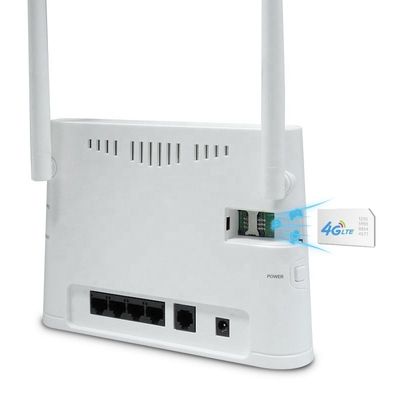 Fibre Optique 4g LTE Wifi Modem Routeur 300Mbps Wifi ODM Sans Fil