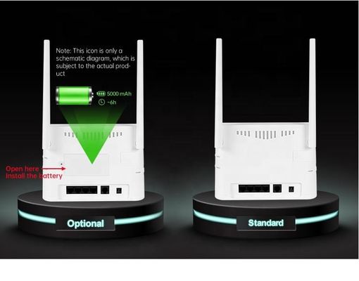 Point d'accès mobile 5g de routeur de modem de fibre optique d'intérieur de cryptage