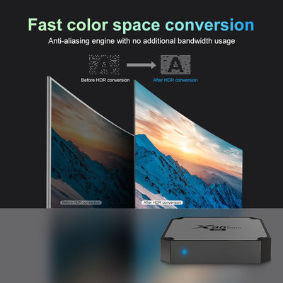 4K Smart X96 Mini Ott Tv Box Lecteur Android S905w4 2.4g 5g