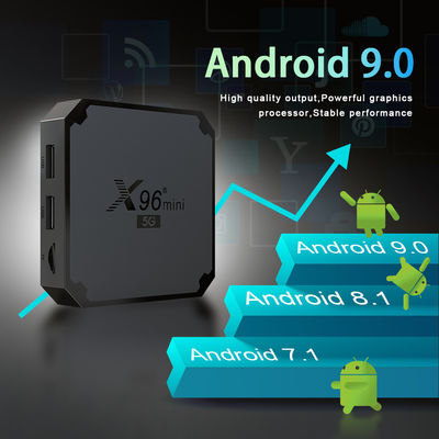 Boîte de configuration Android 5G Smart IP OTT  X96 Mini lecteur S905W4