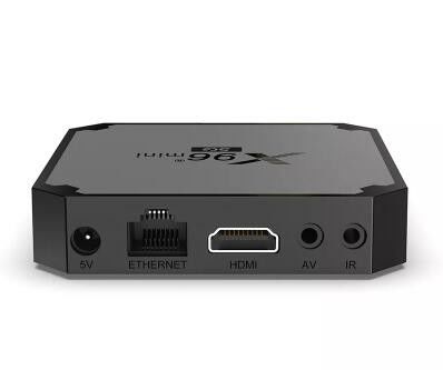 Boîte de configuration Android 5G Smart IP OTT  X96 Mini lecteur S905W4