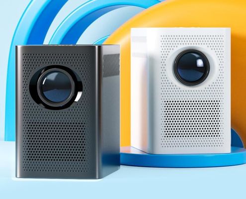 Mini projecteur multimédia à LED Home Cinema Full HD 1080p