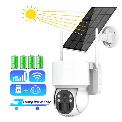 Système de surveillance intelligent HD1080P de télévision en circuit fermé de WIFI d'appareil-photo de PTZ de long terme imperméable à l'eau