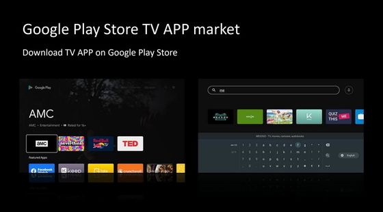 Noyau Allwinner H313 Android10.0 ATV de quadruple de boîte de Smart 4k OTT Google TV