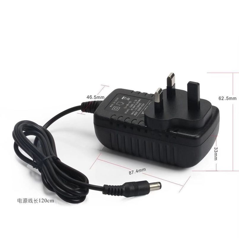 Adaptateur AC DC régulé UK 3 broches 12v 3a SMPS 1a 1.5a 2A 2.5a