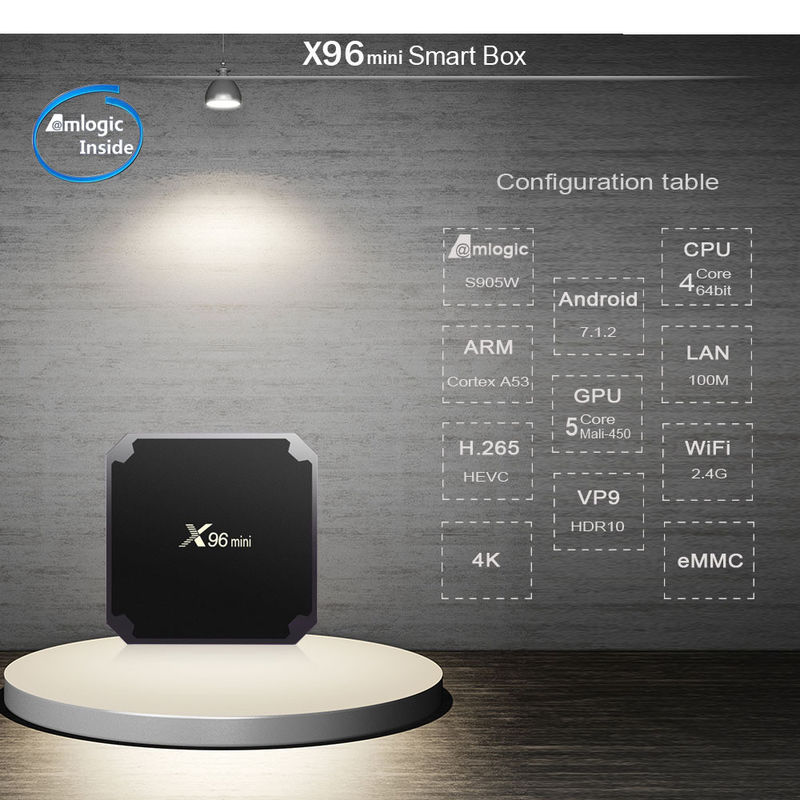 Double Wifi Neflix Smart Android X96mini TV Box Full HD 1080p 4K 8K 2GB 8GB 16GB 4GB 32GB