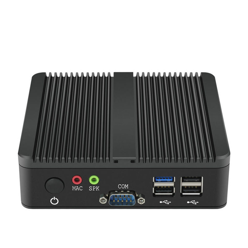 I3 4010Y SSD 300M WIFI Mini PC de poste de travail robuste industriel sans ventilateur 4g Ram 32g