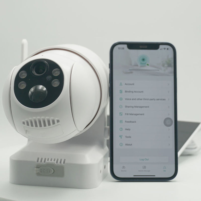 Système intelligent de télévision en circuit fermé d'appareil-photo d'IP de panneau solaire d'alarme de vision nocturne de FHD pour la sécurité de Bardi