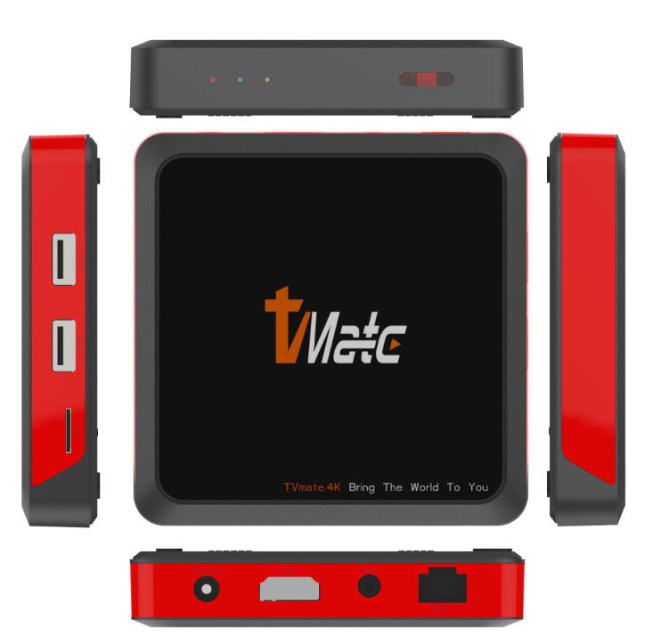 Expansion audio de la boîte coulante 12V/2A 3.5mm Jack Up To 128GB d'Android OTT TV